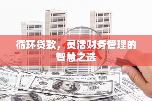 花莲循环贷款，灵活财务管理的智慧之选