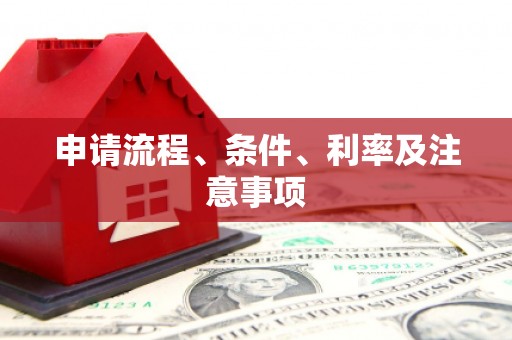 花莲申请流程、条件、利率及注意事项