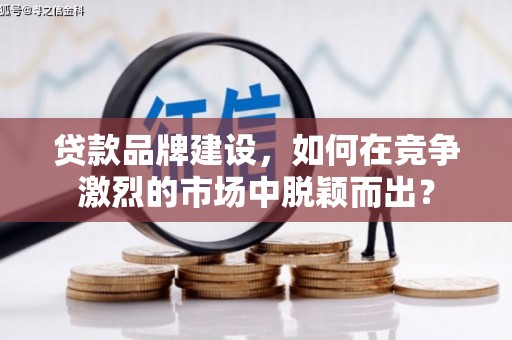 花莲贷款品牌建设，如何在竞争激烈的市场中脱颖而出？