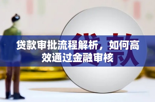 花莲贷款审批流程解析，如何高效通过金融审核