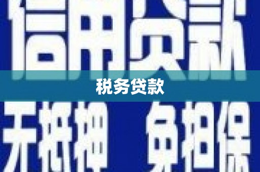 花莲税务贷款