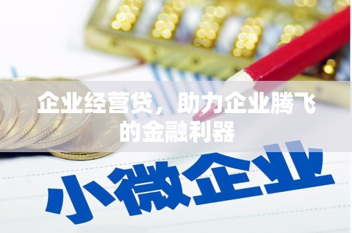 花莲企业经营贷，助力企业腾飞的金融利器