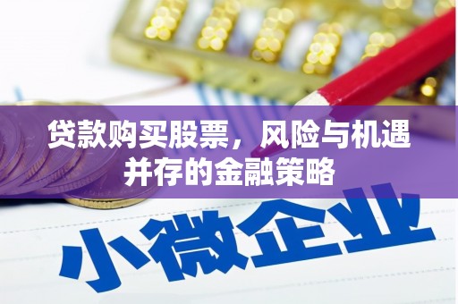 花莲贷款购买股票，风险与机遇并存的金融策略