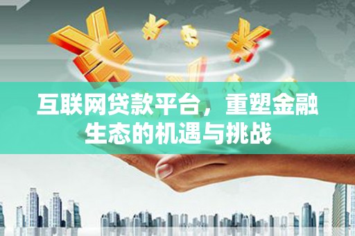 花莲互联网贷款平台，重塑金融生态的机遇与挑战