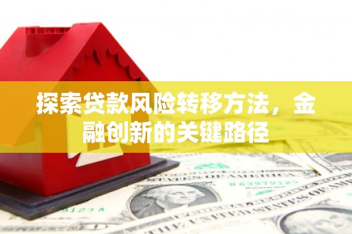 花莲探索贷款风险转移方法，金融创新的关键路径