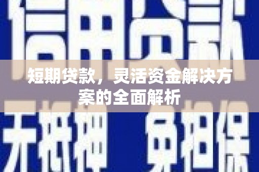花莲短期贷款，灵活资金解决方案的全面解析