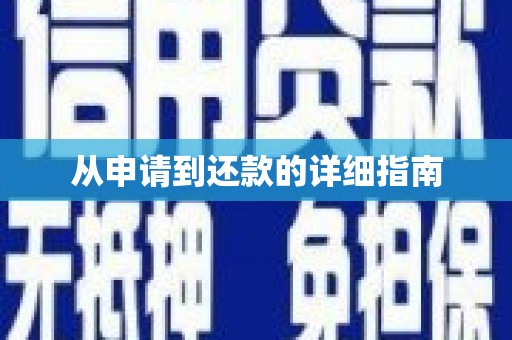 花莲从申请到还款的详细指南