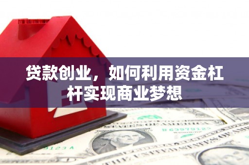 花莲贷款创业，如何利用资金杠杆实现商业梦想
