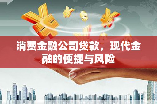 花莲消费金融公司贷款，现代金融的便捷与风险