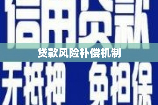 花莲贷款风险补偿机制