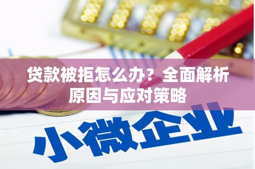 花莲贷款被拒怎么办？全面解析原因与应对策略
