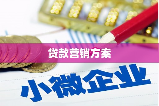 花莲贷款营销方案